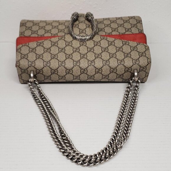 GUCCI Dionysus Medium GG Canvas Shoulder Bag 723-100725 - Picture 5 of 15